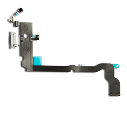 Charging Port Flex Cable for iPhone XS Max  Silver